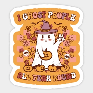 I ghost People Sticker